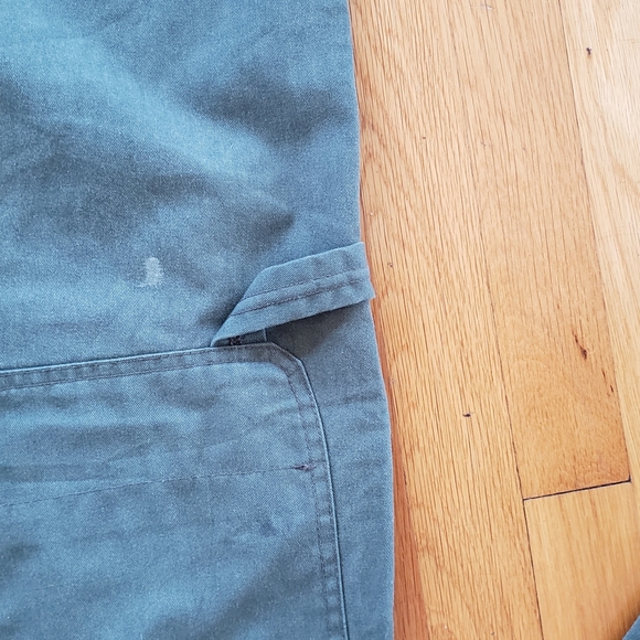 Vintage Key Coverall Made In USA Mechanic One Piece 44 Short Green Distressed - Picture 11 of 11